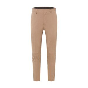 BURTON MENSWEAR LONDON Nohavice s pukmi  svetlohnedá