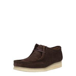 Clarks Originals Mokasíny 'Wallabee'  tmavohnedá