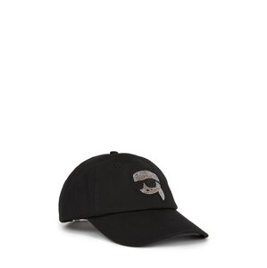 Karl Lagerfeld Čiapka 'Ikonik 2.0'  zlatá / čierna / strieborná