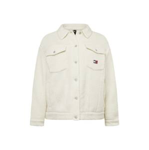 Tommy Jeans Curve Prechodná bunda  prírodná biela