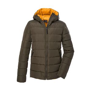 G.I.G.A. DX by killtec Outdoorová bunda  zlatá žltá / olivová