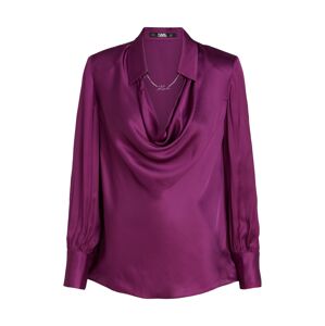 Karl Lagerfeld Blúzka  purpurová
