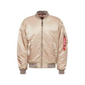 ALPHA INDUSTRIES Zimná bunda  šampanské / piesková