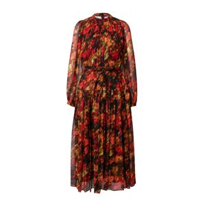 3.1 Phillip Lim Šaty  svetlobéžová / olivová / grenadínová / čierna
