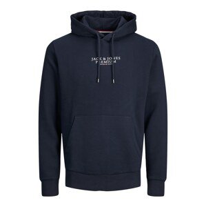 JACK & JONES Mikina 'JPRBLUArchie'  námornícka modrá / biela