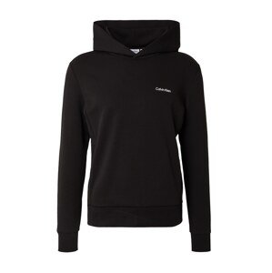 Calvin Klein Mikina  čierna / biela