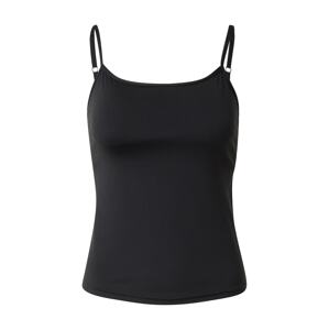 Moonchild Yoga Wear Športový top 'Lunar Luxe Cami'  čierna / biela