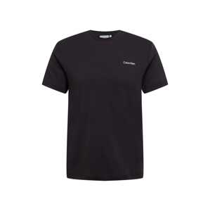 Calvin Klein Tričko  čierna / biela