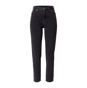 Monki Džínsy  čierny denim