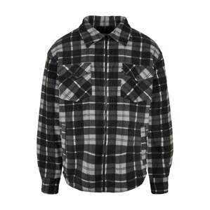 Urban Classics Prechodná bunda  sivá / čierna