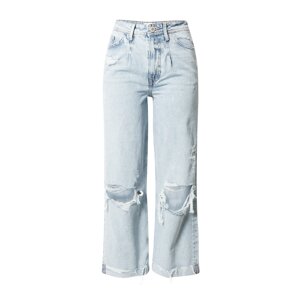 River Island Plisované rifle  svetlomodrá