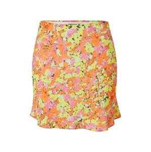 Nasty Gal Sukňa  žltá / oranžová / ružová