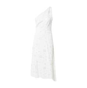 Karen Millen Šaty  strieborná / biela