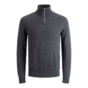 JACK & JONES Sveter 'JJEEmil'  antracitová