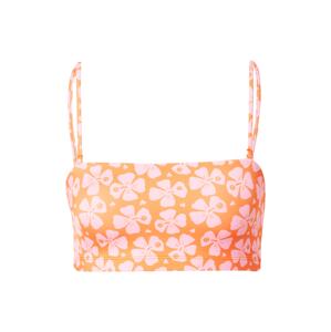 Monki Bikinový top 'Becky'  oranžová / ružová