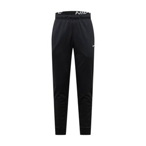 NIKE Športové nohavice  čierna / biela