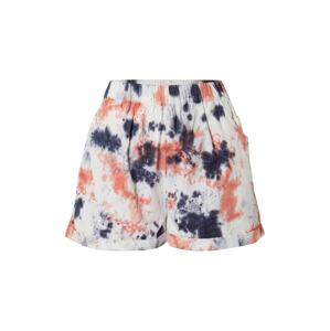 Nasty Gal Nohavice  námornícka modrá / broskyňová / šedobiela