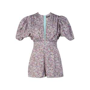 Nasty Gal Petite Overal  tyrkysová / sivá / fialová