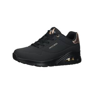 SKECHERS Žabky 'Uno-Golden Air'  ružové zlato / čierna / biela