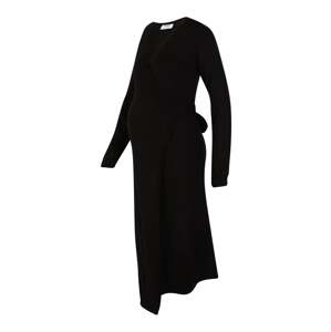 Dorothy Perkins Maternity Pletené šaty  čierna