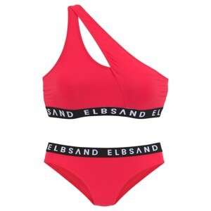 Elbsand Bikiny  ohnivo červená / čierna / biela