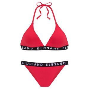 Elbsand Bikiny  červená / čierna / biela