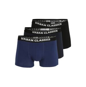 Urban Classics Boxerky  námornícka modrá / tmavomodrá / biela