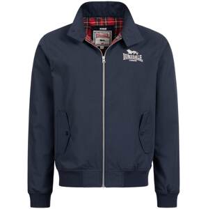 LONSDALE Prechodná bunda 'Harrington'  tmavomodrá / červená / biela