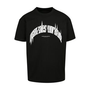 MJ Gonzales Tričko  sivá / čierna / biela