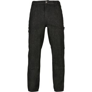 Urban Classics Džínsy  čierny denim