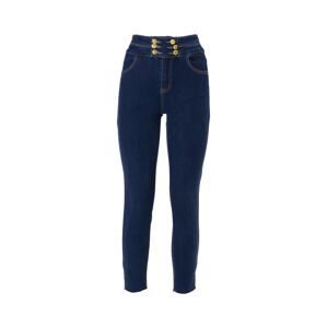 Influencer Džínsy  modrá denim
