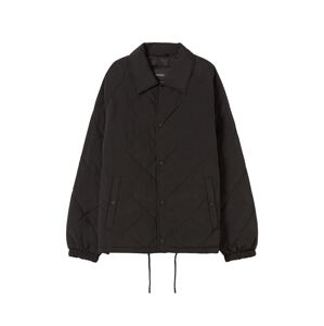 Bershka Prechodná bunda  čierna