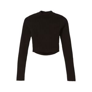 Bershka Sveter  čierna