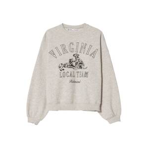 Bershka Mikina  sivá