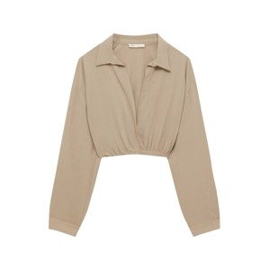 Pull&Bear Blúzka  svetlohnedá