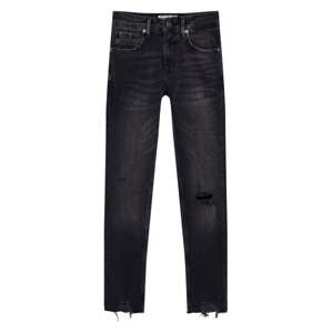 Pull&Bear Džínsy  čierny denim