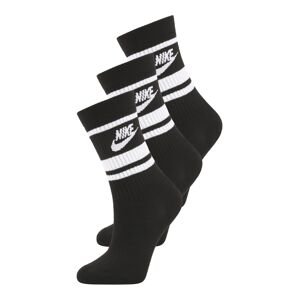 Nike Sportswear Ponožky  čierna / biela