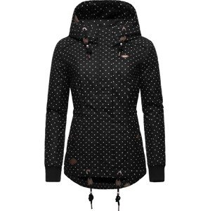 Ragwear Zimná bunda 'Danka'  čierna / biela