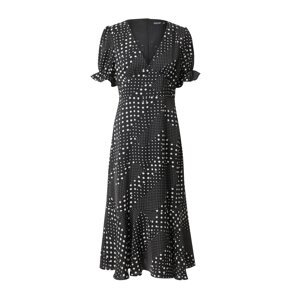 Nasty Gal Šaty  čierna / biela
