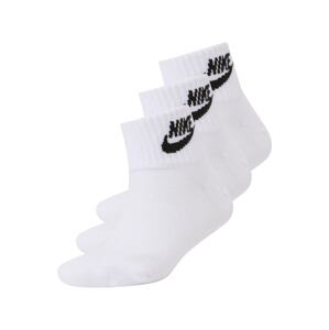 Nike Sportswear Ponožky  čierna / biela