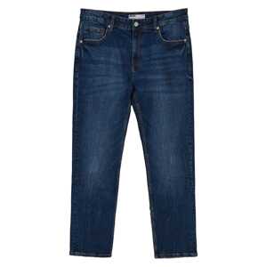Bershka Džínsy  modrá denim