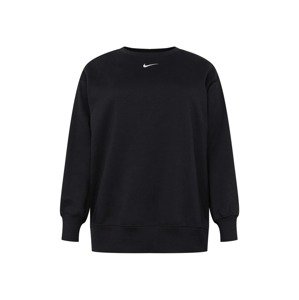 Nike Sportswear Športová mikina  čierna / biela