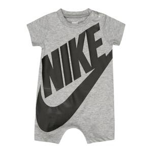 Nike Sportswear Overal  sivá / čierna
