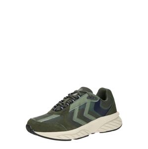 Hummel Nízke tenisky 'Reach LX 6000 Urban'  tmavomodrá / sivá / zelená / jedľová
