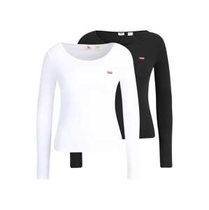 LEVI'S ® Tričko  červená / čierna / biela