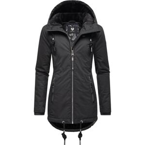 Ragwear Zimná bunda 'Zuzka'  čierna