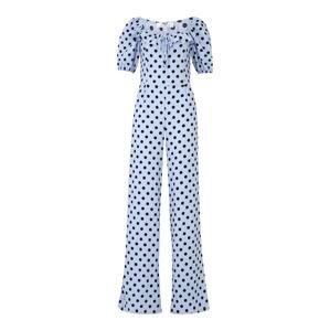 Dorothy Perkins Tall Overal  dymovo modrá / čierna