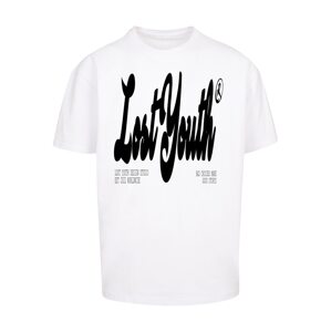 Lost Youth Tričko 'CLASSIC V.2'  čierna / biela