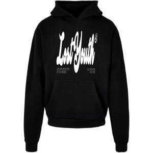 Lost Youth Mikina 'Classic V.2'  čierna / biela