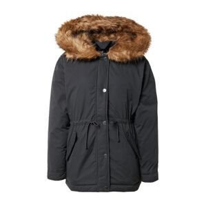 HOLLISTER Zimná parka 'EMEA'  hnedá / čierna